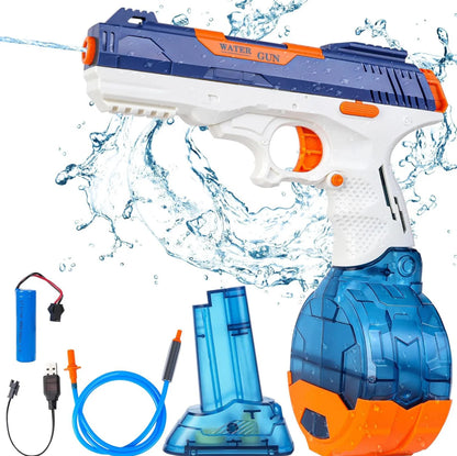 Pistol cu apa pe baterii