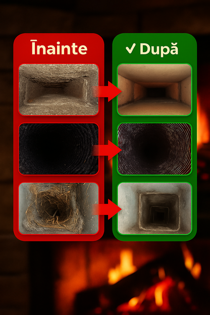 STOPFUM - Bile pentru Curățarea Sobelor și Hornurilor